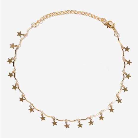 Choker "stars" Goud