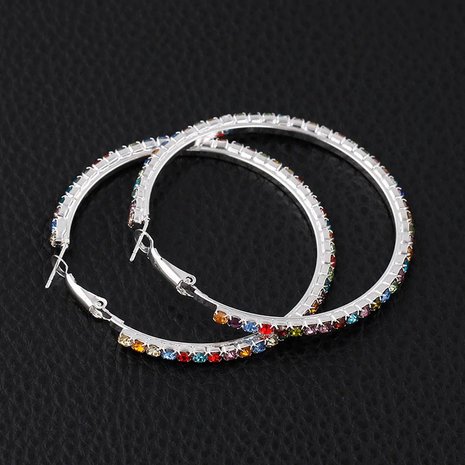 Creolen strass multi colour