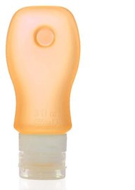 Silicone reisflesje 89 ML - Oranje