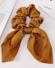 Scrunchie met strik - Div kleuren