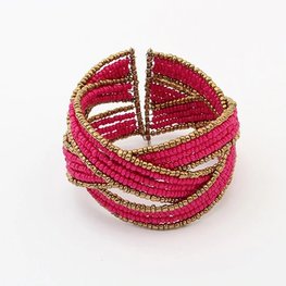 Armband boho - Roze