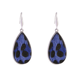 Oorbellen got spots - Blauw