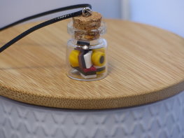 Handmade Ketting - Engelse drop jar