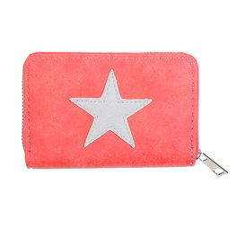 portemonnee glittery star - Rood