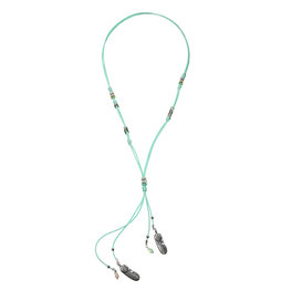 Ketting mystical leafs - Mint Groen