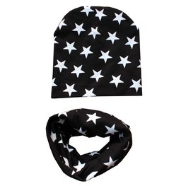 Peuter setje - Stars black