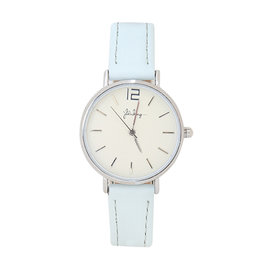 Horloge little time - Blauw/Zilver