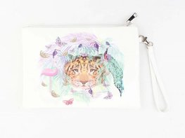 Toilet/make-up tas - colorful animals