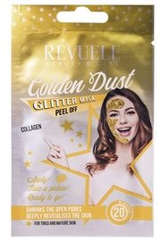Revuele glitter peel off mask - Golden dust