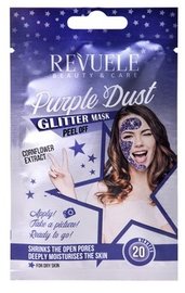 Revuele glitter peel off mask - Purple dust