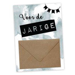 Geldkaart - Jarige