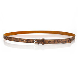 Smalle riem leopard - 85 CM