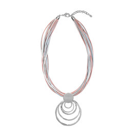 Ketting 'Circles' - Zilver