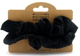 Scrunchie set - Zwart