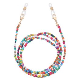 Brillenkoordje beads - Multi zomers