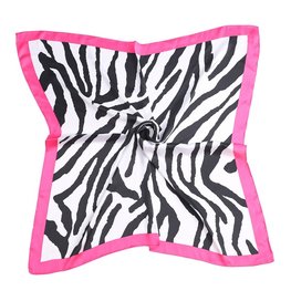 Silky feel sjaal zebra