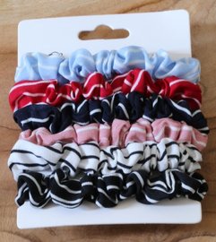 scrunchie set striped