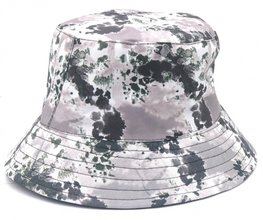 Bucket Hat Tie Dye - Grijs/wit/zwart