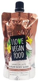 Eveline Sugar body scrub - Vanilla Latte