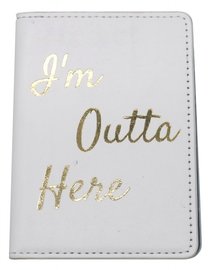 Paspoort hoesje outta here - Wit