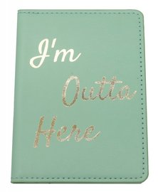 Paspoort hoesje outta here - Groen