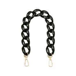 Tas riem / bag strap chain - Zwart