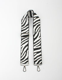 Tas riem / bag strap  zebra