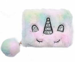 Portemonnee fluffy unicorn - Multi