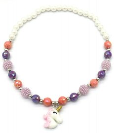 Kinderketting eenhoorn - Roze