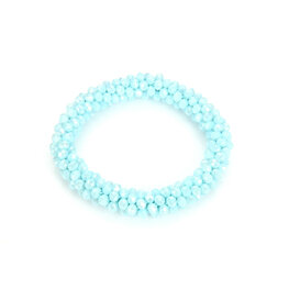 Armband glam it up - Blauw