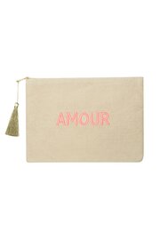 Make-up/Toilet tas amour - beige