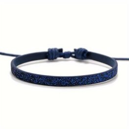 Armband glitter - Blauw