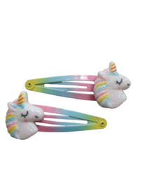 Klik klak speldjes rainbow unicorn