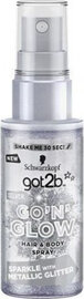 Got2b Hair & Body Spray Go 'N' Glow Zilver 50ml