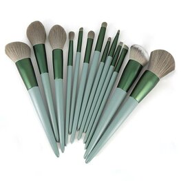 Make up kwasten set/13 - Groen