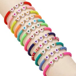 Armband hearts - Diverse kleuren