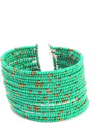 Bohemian style armband - groen