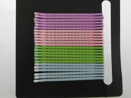 Schuifspeldjes pastel paars/roze/groen/blauw