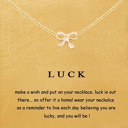 Giftcard met ketting 