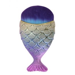 Mermaid make-up kwast - paars/blauw
