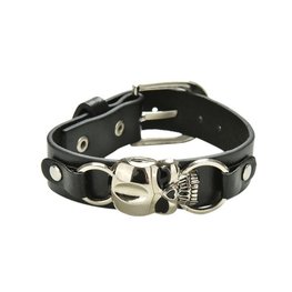 Heren armband skull